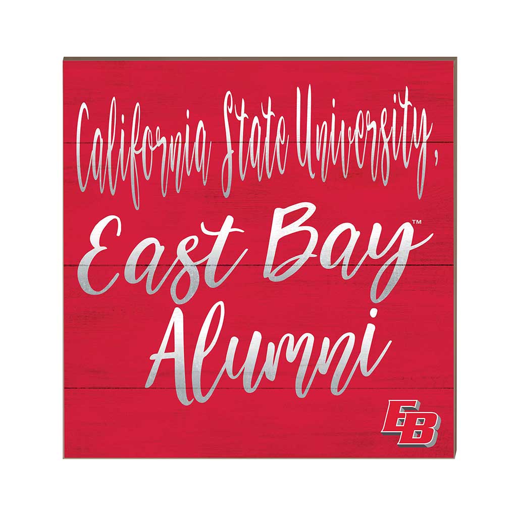 10x10 Team Alumni Sign California State East Bay Pioneers