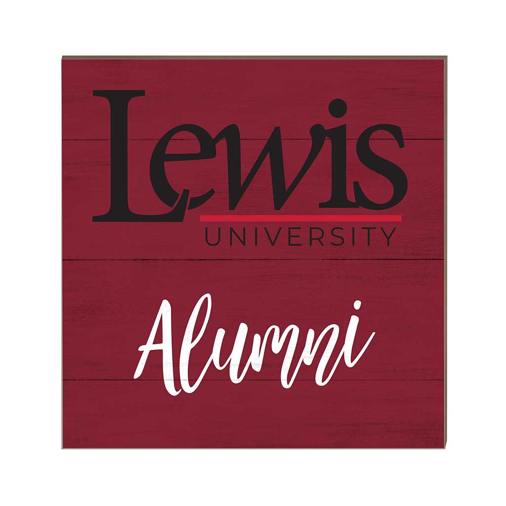 10x10 Team Alumni Sign Lewis University Flyers