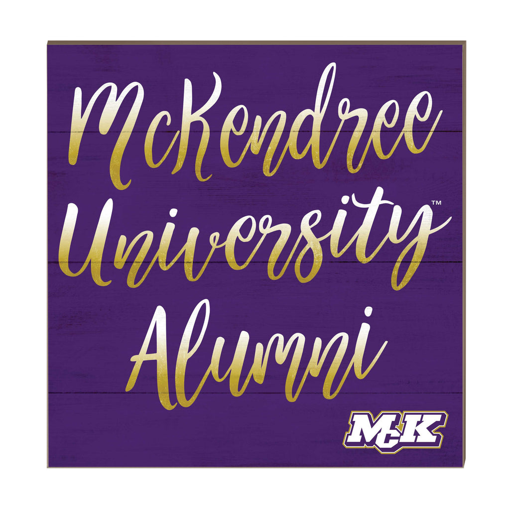 10x10 Team Alumni Sign McKendree University Bearcats