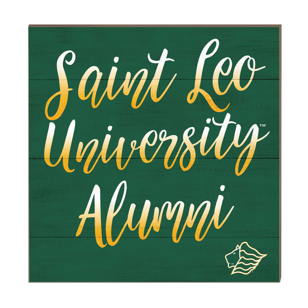 10x10 Team Alumni Sign Saint Leo University Lions
