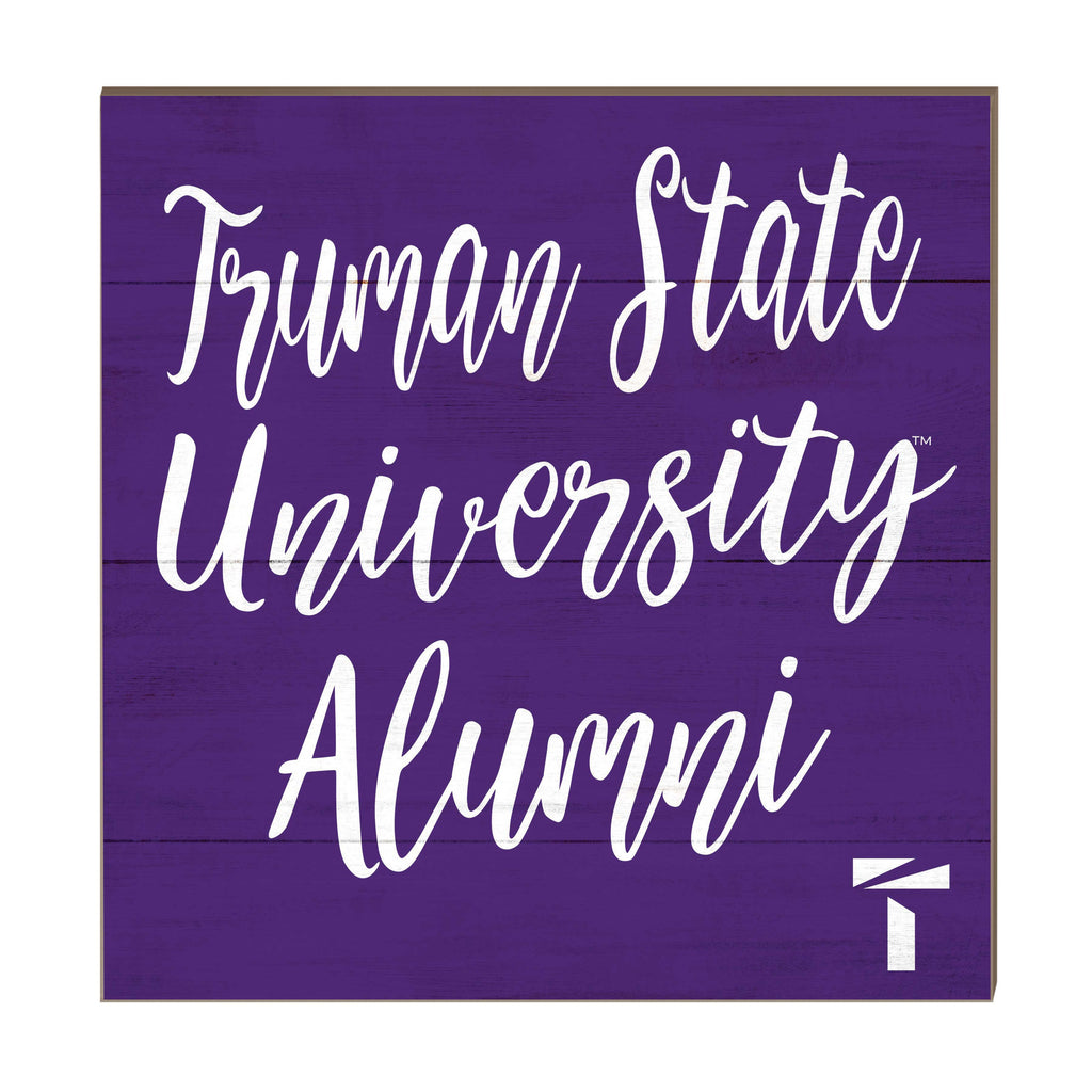 10x10 Team Alumni Sign Truman State Bulldogs
