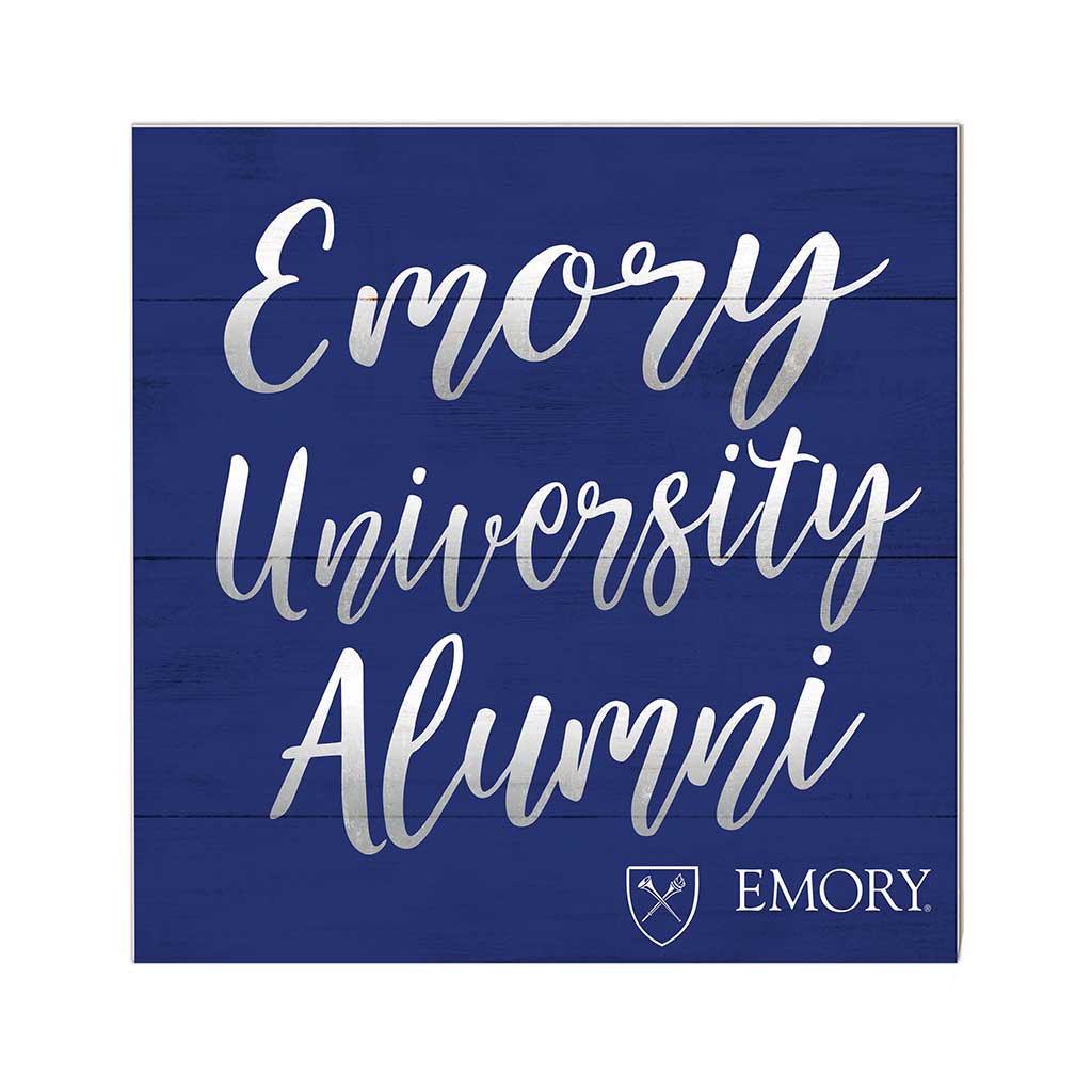 10x10 Team Alumni Sign Emory Eagles