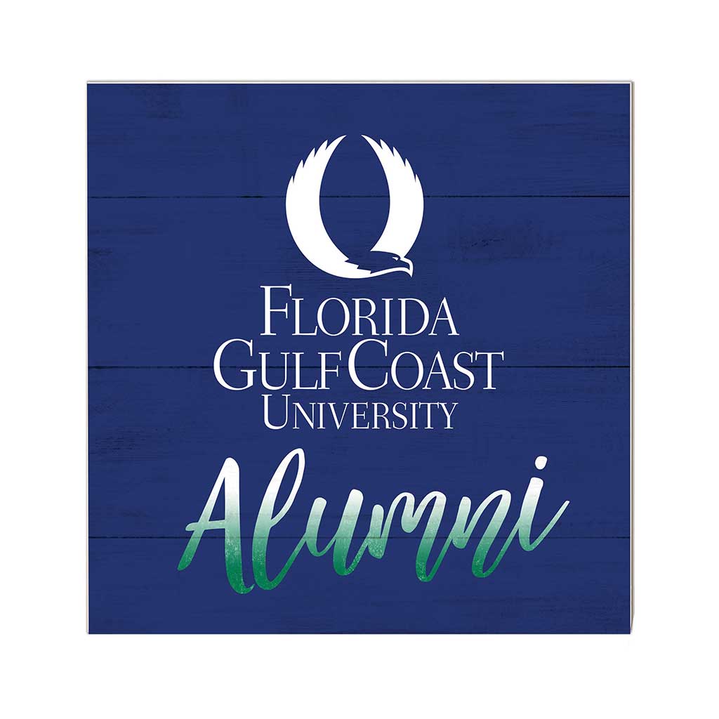 10x10 Team Alumni Sign Florida Gulf Coast Eagles