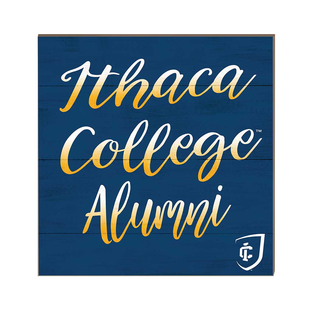 10x10 Team Alumni Sign Ithaca College Bombers
