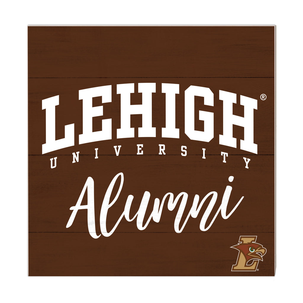 10x10 Team Alumni Sign Lehigh Mountain Hawks