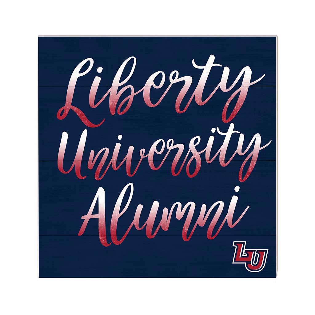 10x10 Team Alumni Sign Liberty Flames