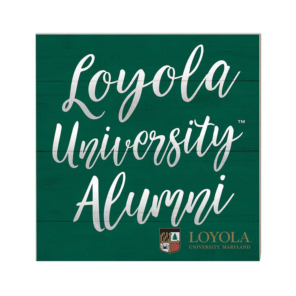10x10 Team Alumni Sign Loyola University Greyhounds