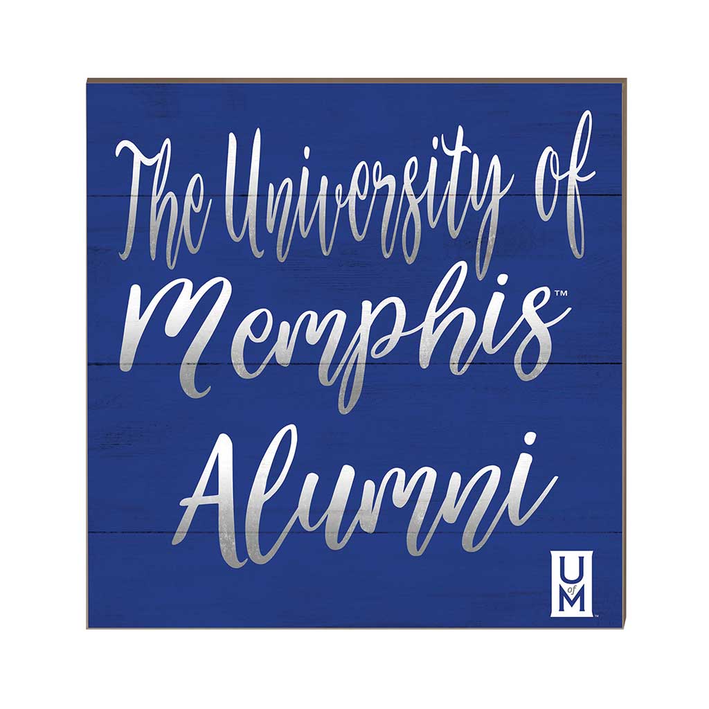 10x10 Team Alumni Sign Memphis Tigers