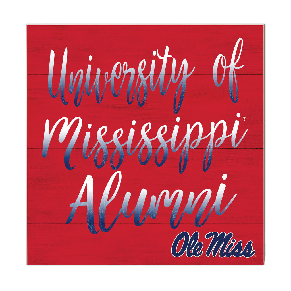 10x10 Team Alumni Sign Mississippi Rebels