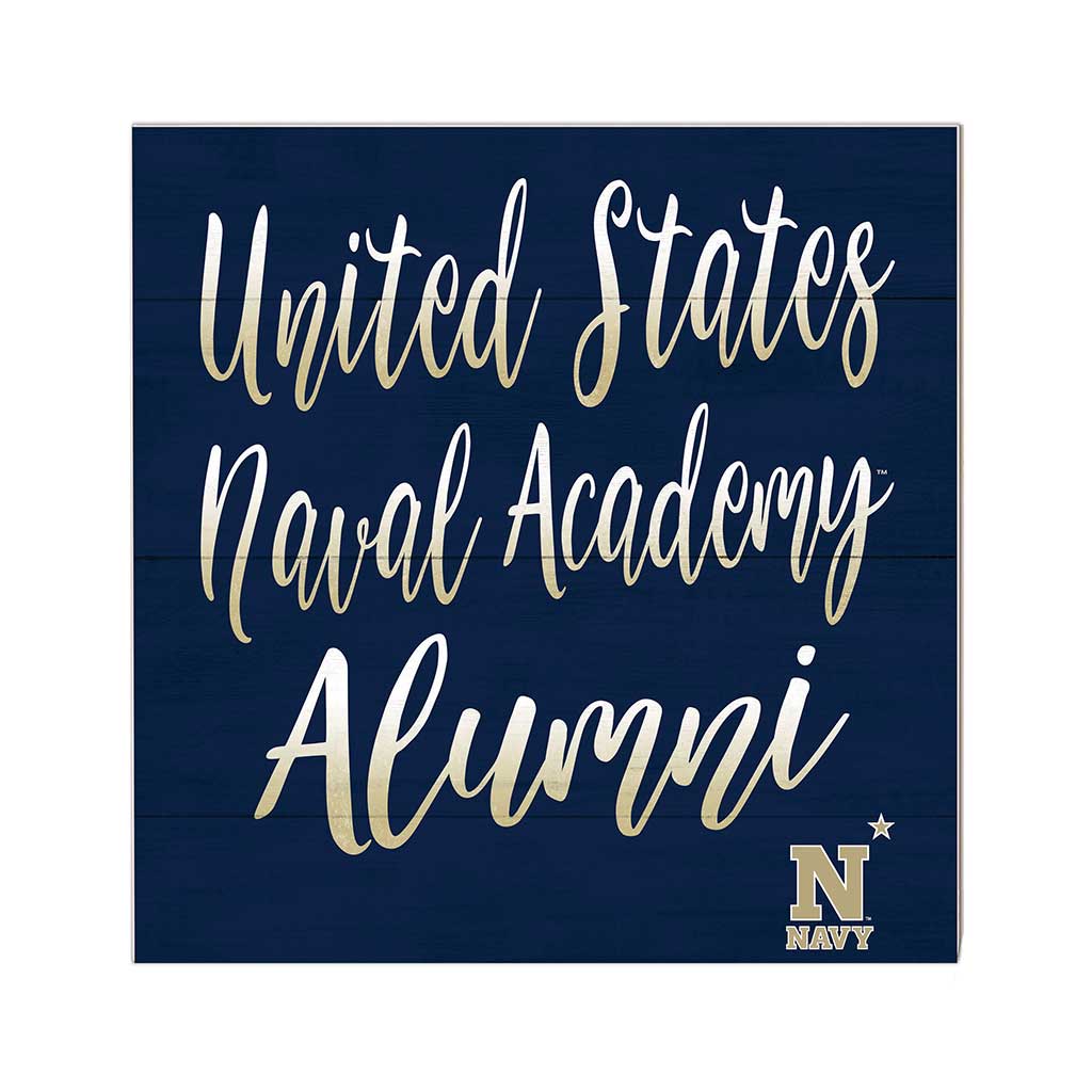 10x10 Team Alumni Sign Naval Academy Midshipmen