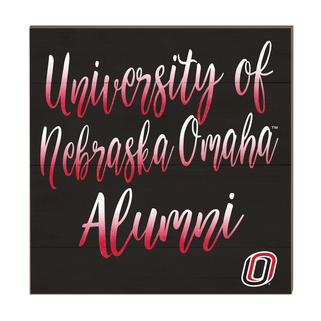 10x10 Team Alumni Sign Nebraska at Omaha Mavericks