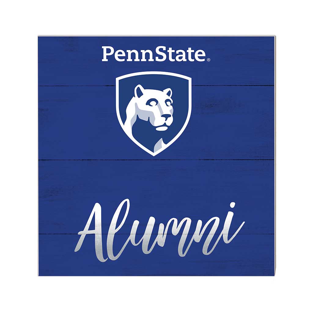 10x10 Team Alumni Sign Penn State Nittany Lions
