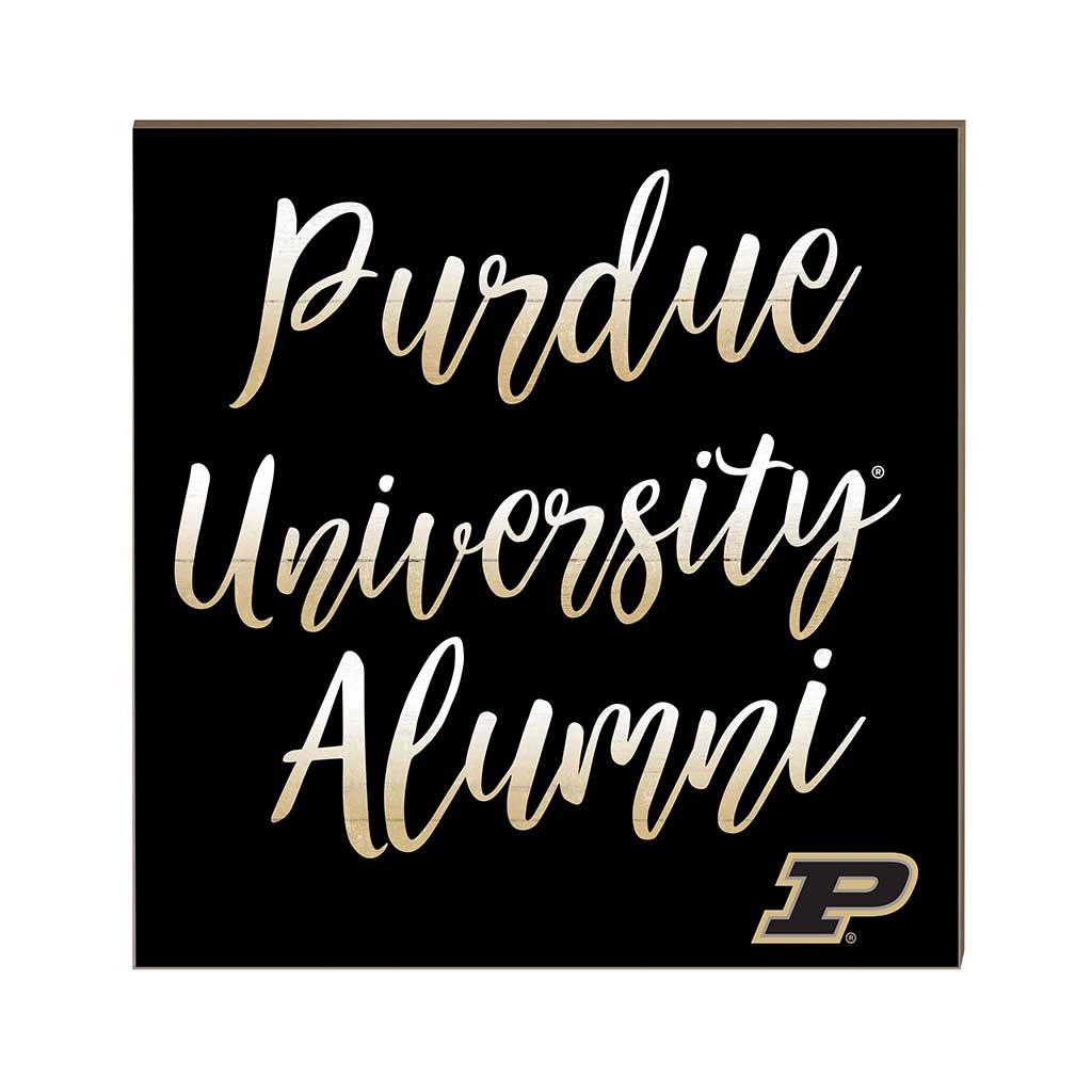 10x10 Team Alumni Sign Purdue Boilermakers