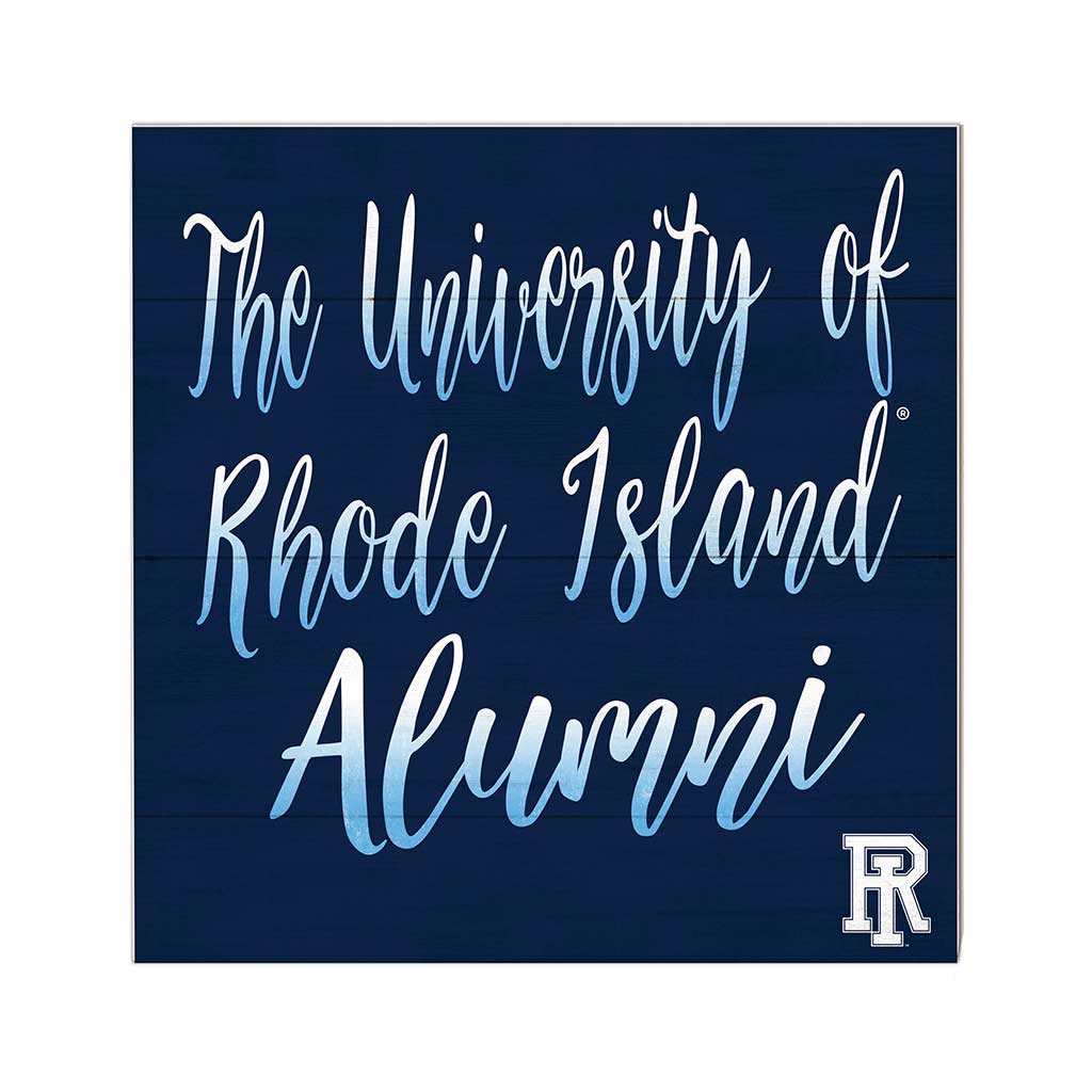 10x10 Team Alumni Sign Rhode Island Rams