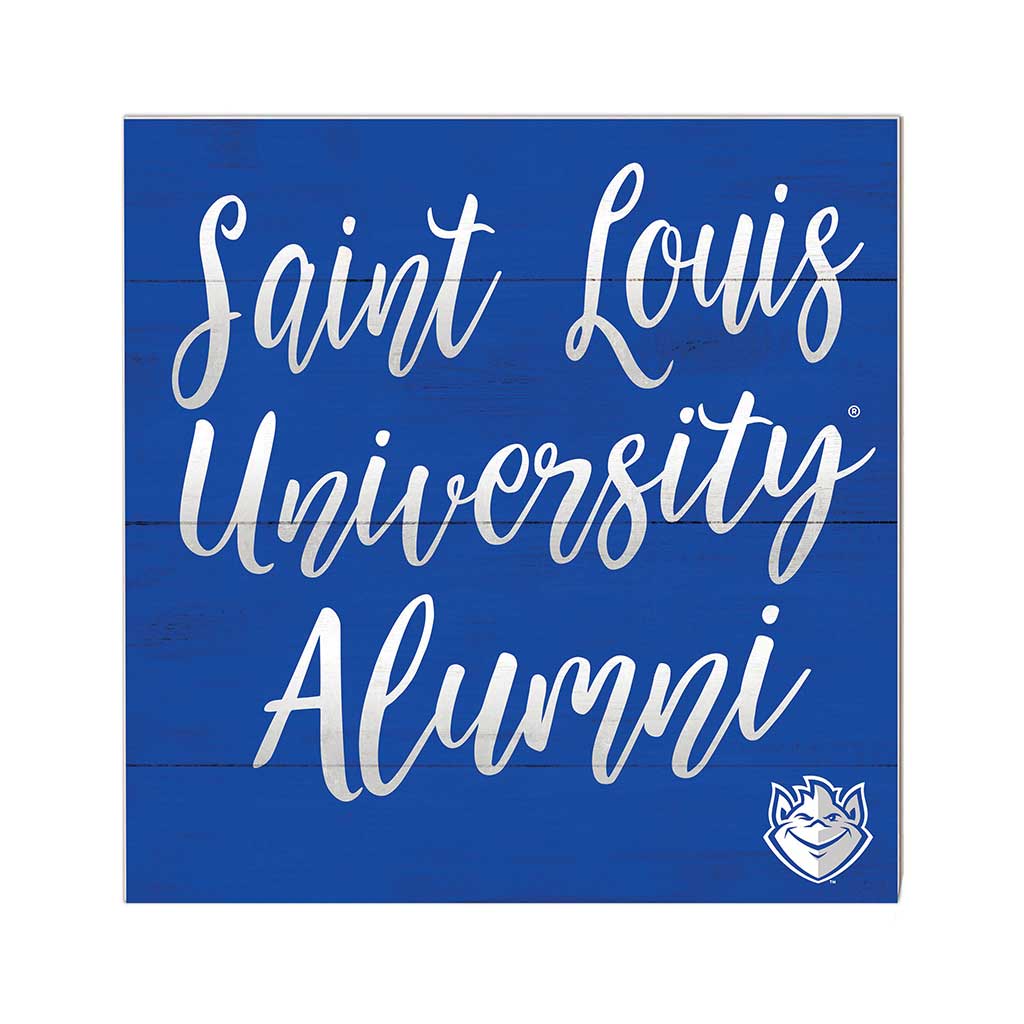 10x10 Team Alumni Sign Saint Louis Billikens