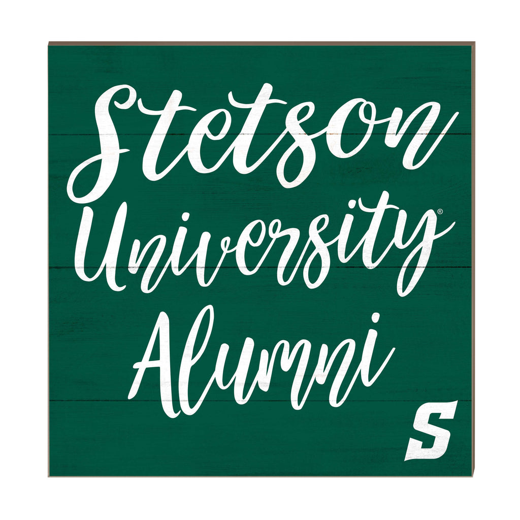 10x10 Team Alumni Sign Stetson University Hatters