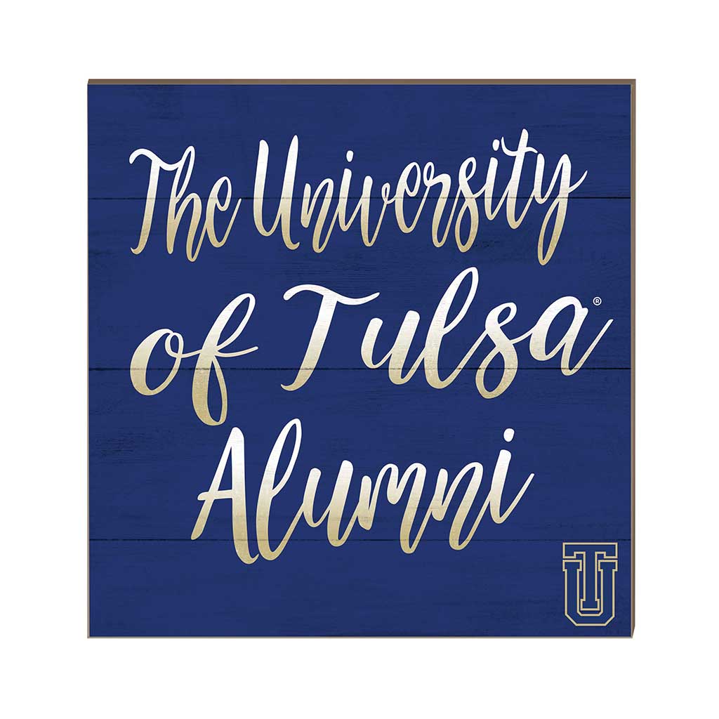 10x10 Team Alumni Sign Tulsa Golden Hurricane