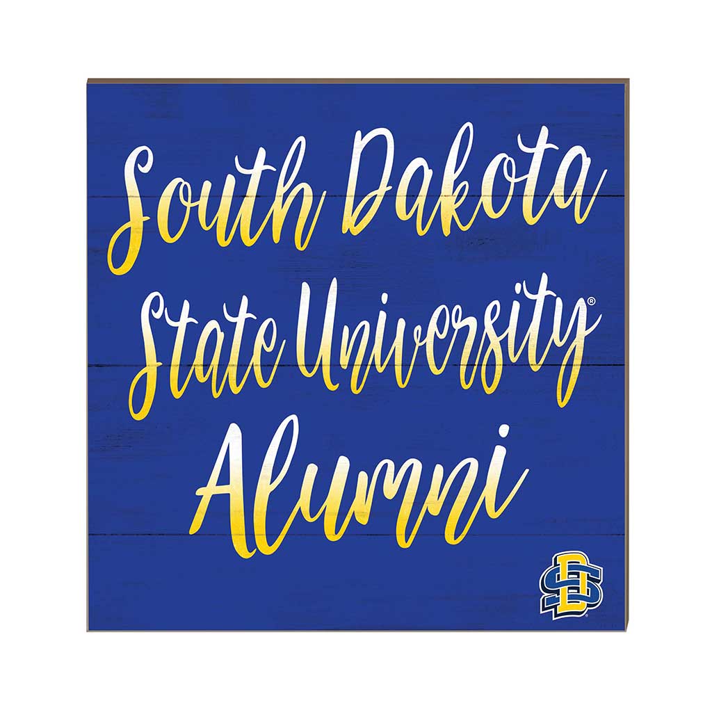 10x10 Team Alumni Sign South Dakota State University Jackrabbits