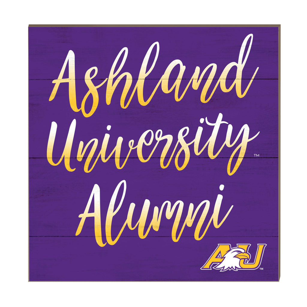10x10 Team Alumni Sign Ashland University