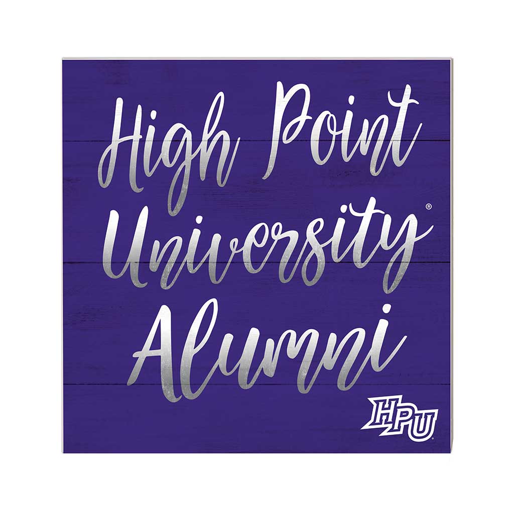 10x10 Team Alumni Sign High Point Panthers