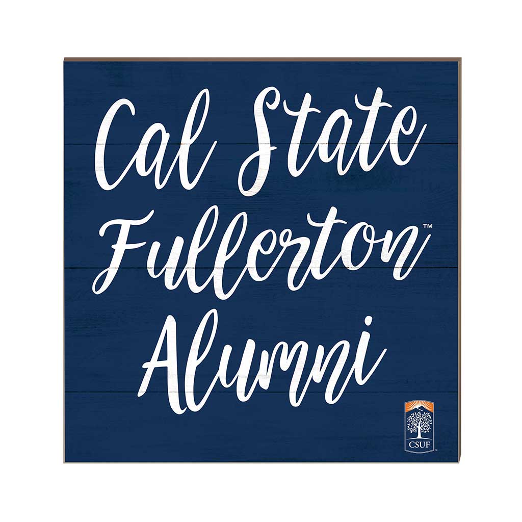 10x10 Team Alumni Sign Cal State Fullerton Titans