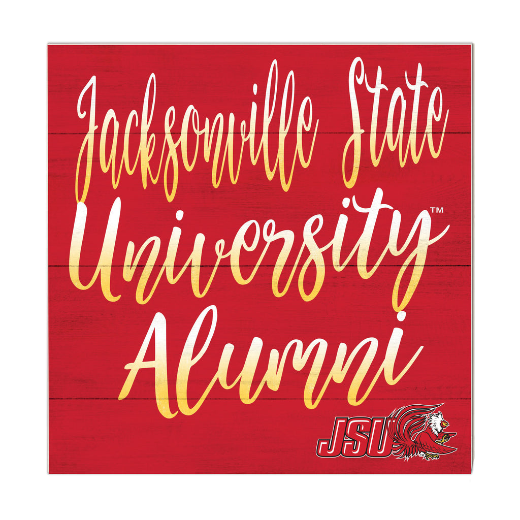 10x10 Team Alumni Sign Jacksonville State Gamecocks