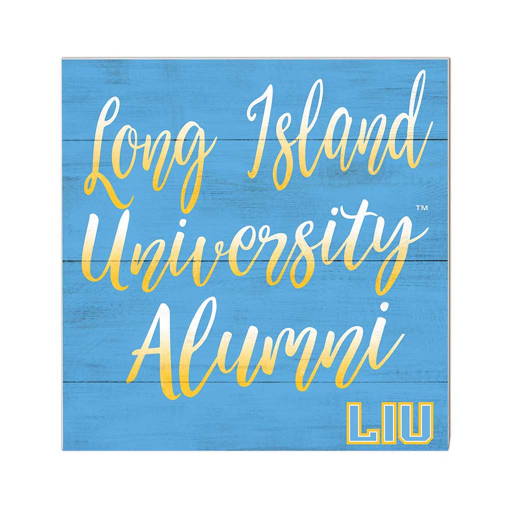 10x10 Team Alumni Sign Long Island University Sharks
