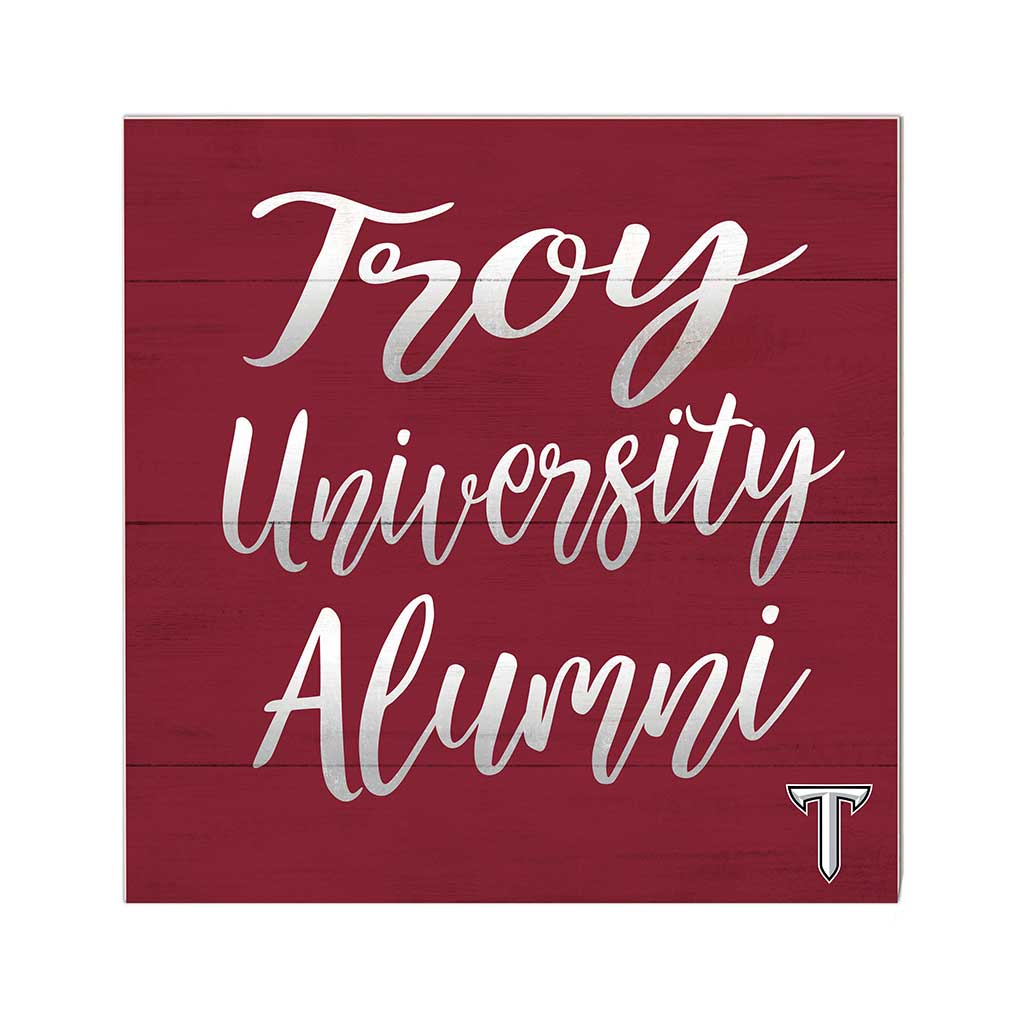 10x10 Team Alumni Sign Troy Trojans