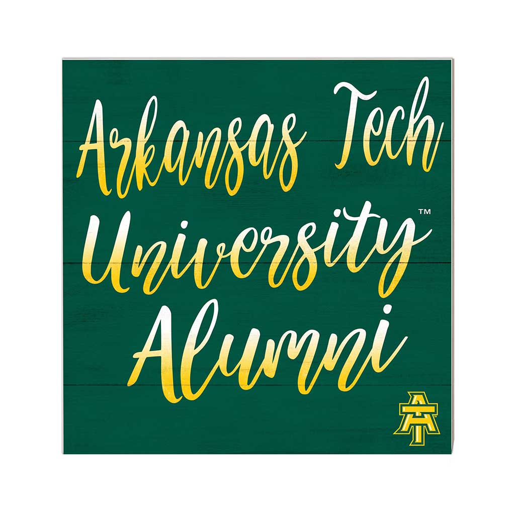 10x10 Team Alumni Sign Arkansas Tech WONDER BOYS/GOLDEN SUNS