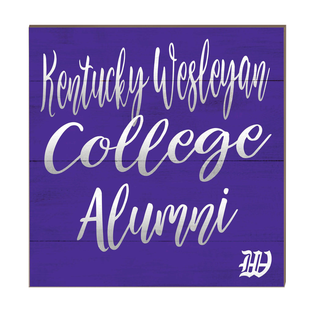 10x10 Team Alumni Sign Kentucky Wesleyan College PANTHERS