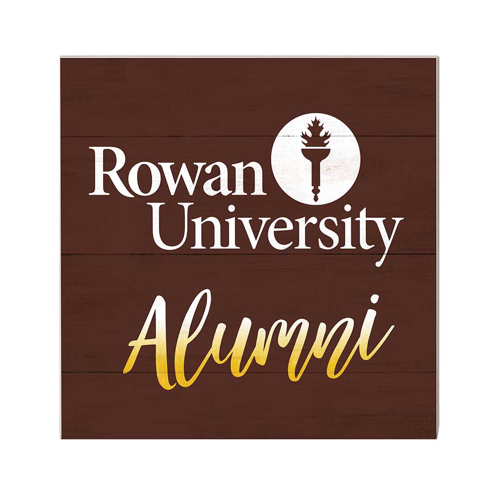 10x10 Team Alumni Sign Rowan University Profs