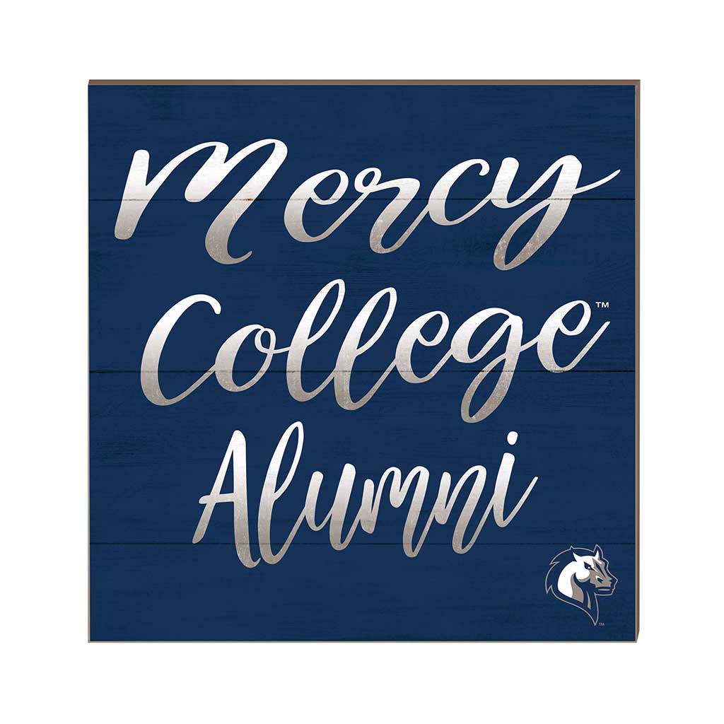 10x10 Team Alumni Sign Mercy College Mavericks
