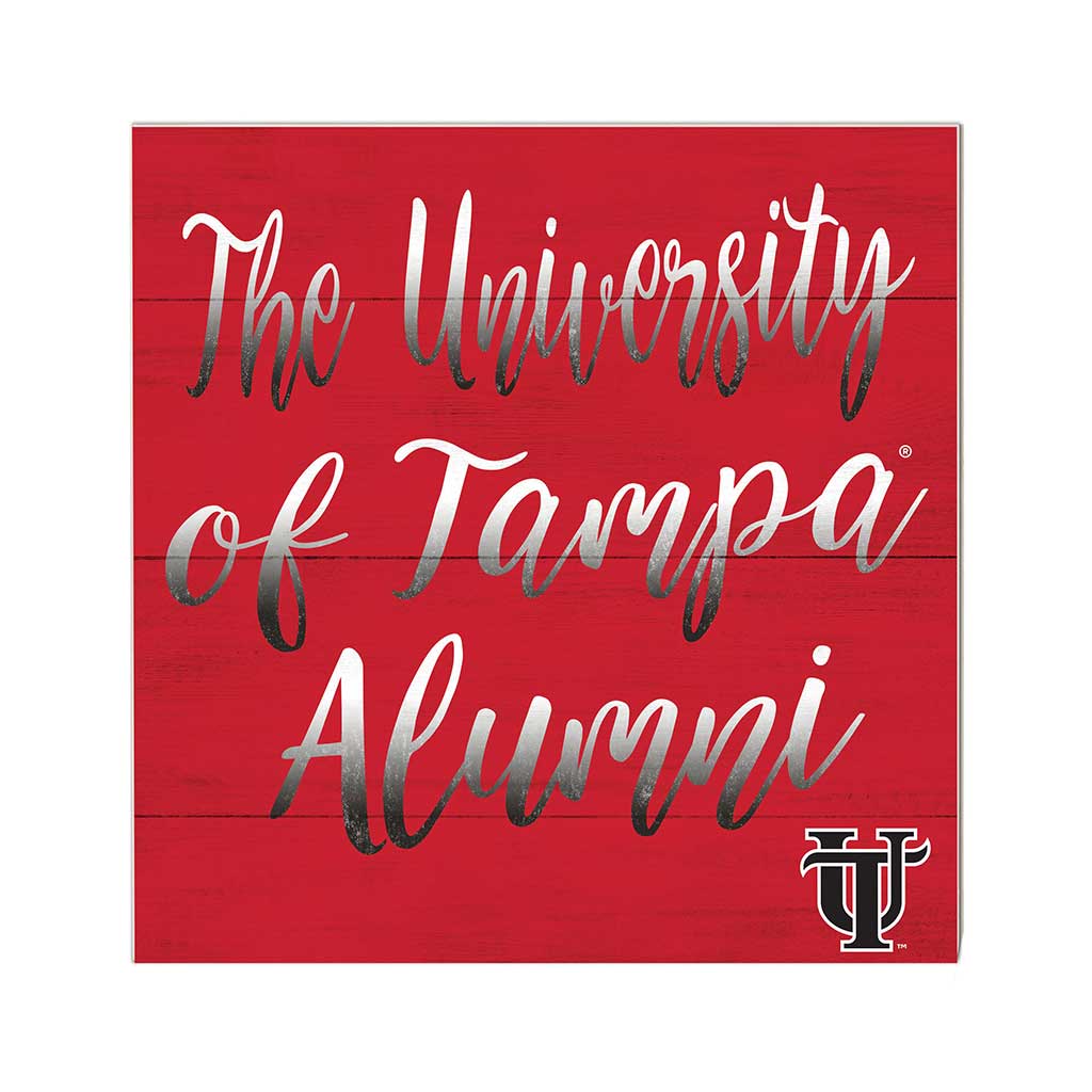 10x10 Team Alumni Sign University of Tampa Spartans