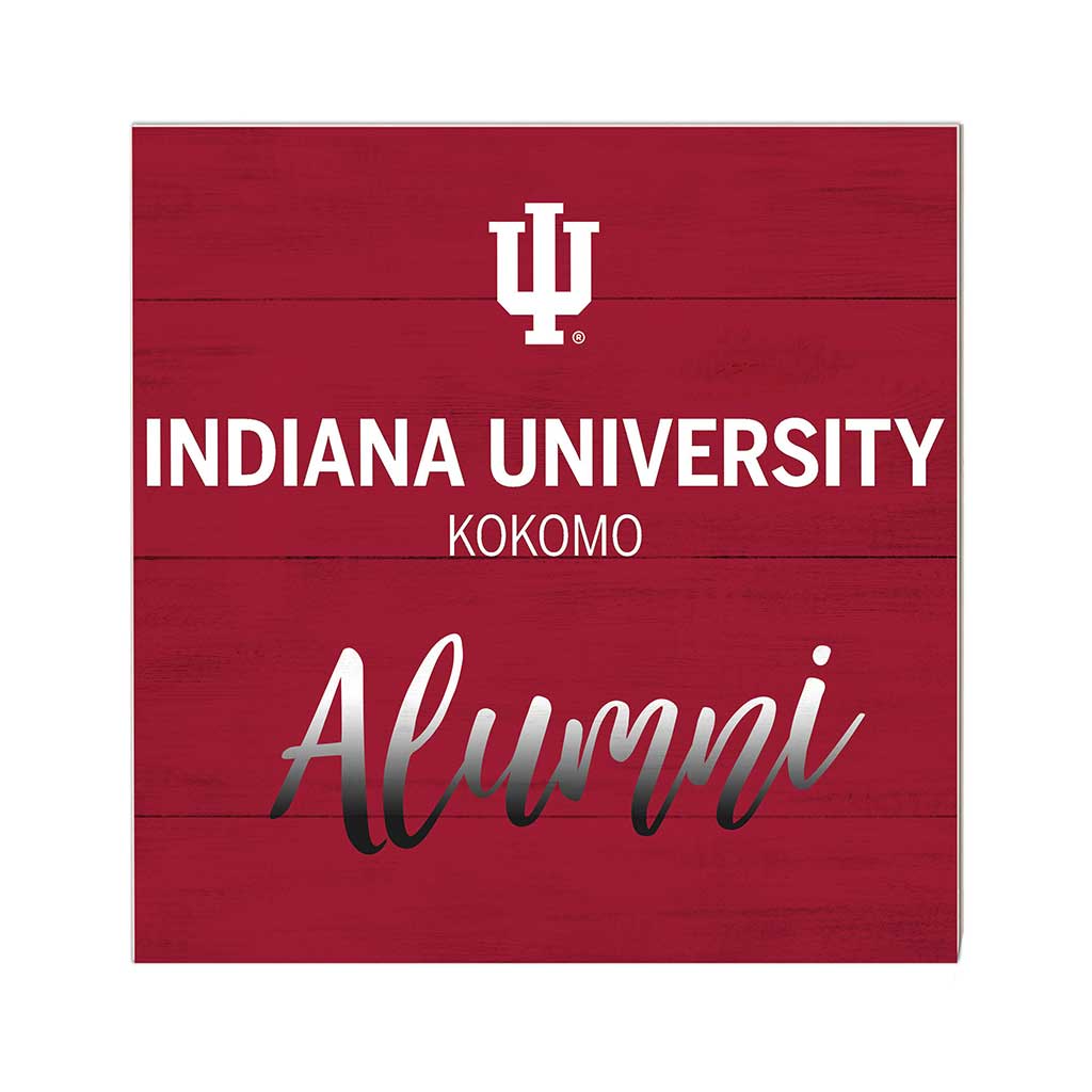 10x10 Team Alumni Sign Indiana University Kokomo Cougars