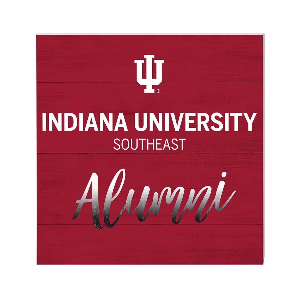 10x10 Team Alumni Sign Indiana University Southeast Grenadiers