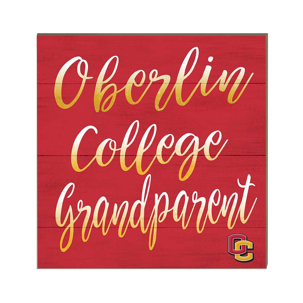 10x10 Team Grandparents Sign Oberlin College Yeomen