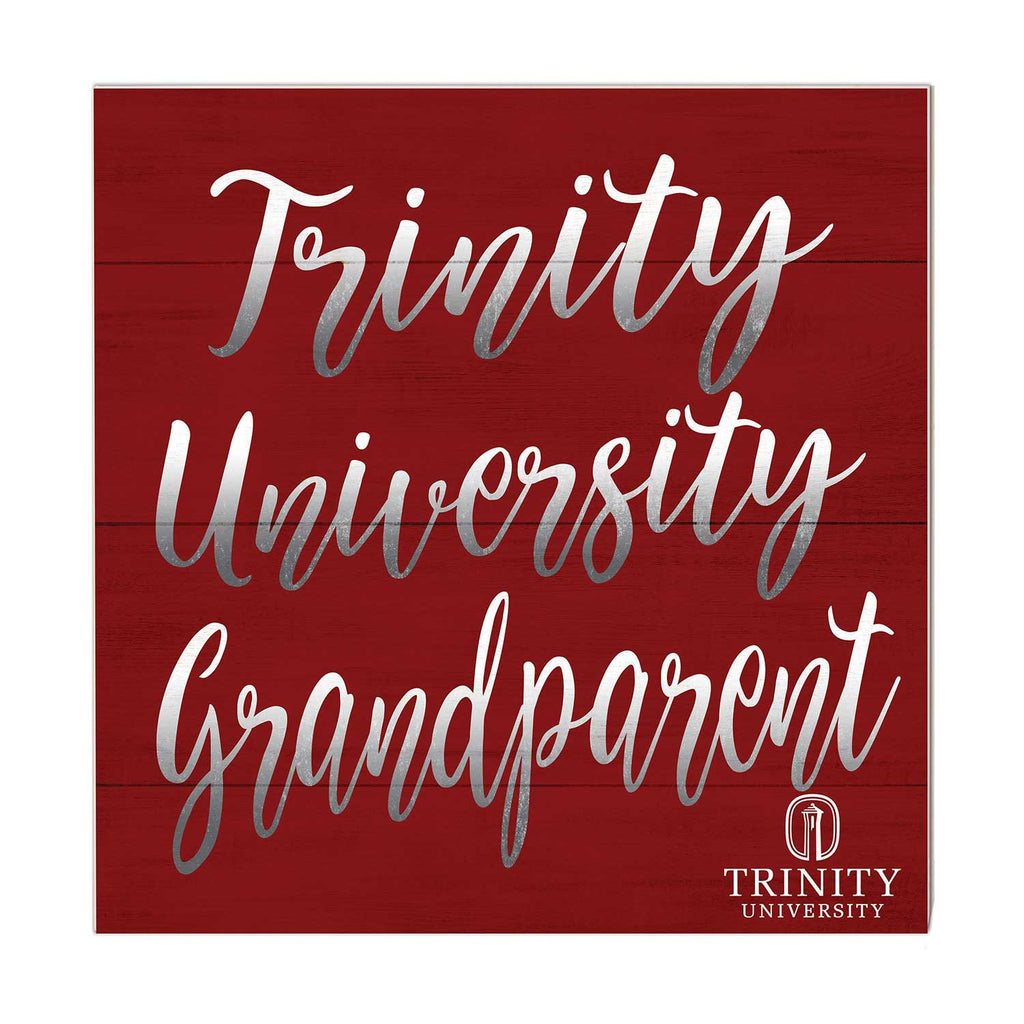 10x10 Team Grandparents Sign Trinity University Tigers