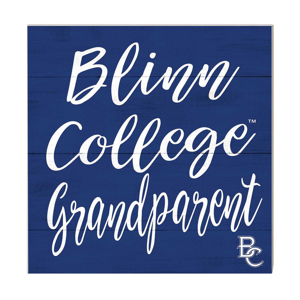 10x10 Team Grandparents Sign Blinn College Buccaneers
