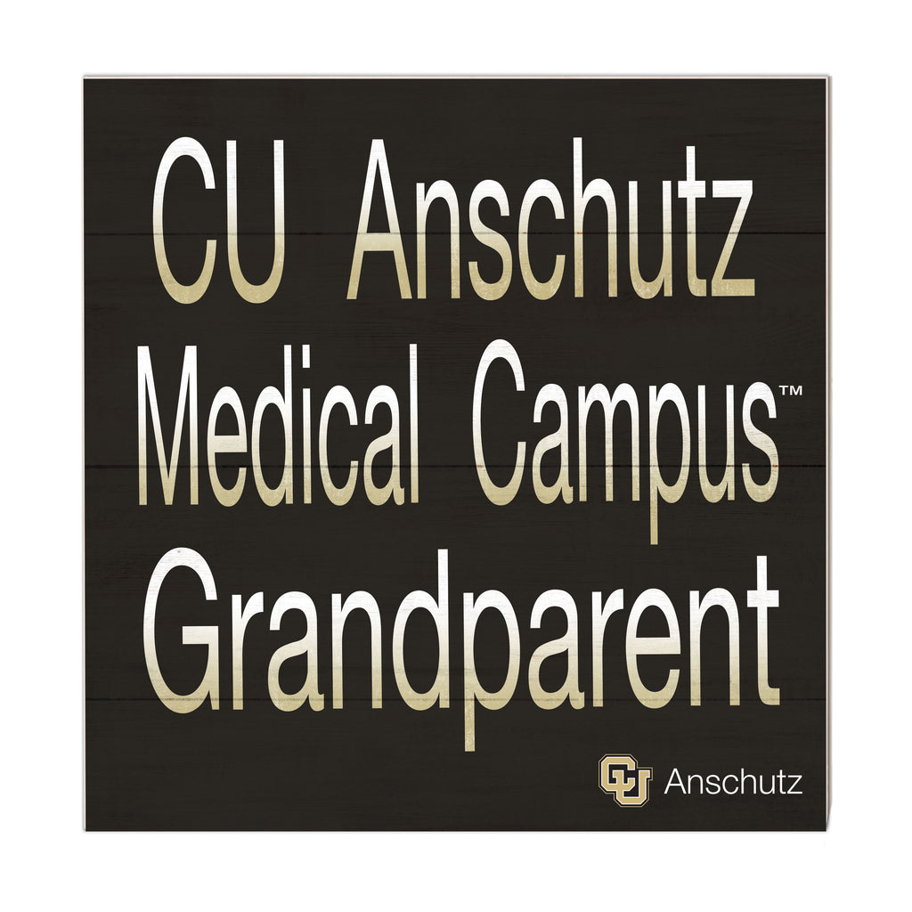10x10 Team Grandparents Sign University of Colorado -  Anschutz Buffalo
