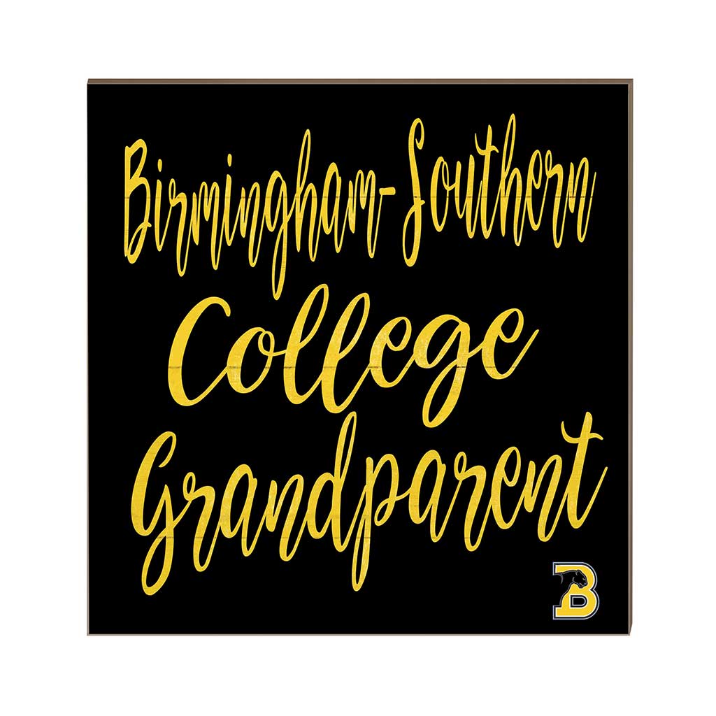 10x10 Team Grandparents Sign Birmingham Southern College Panthers