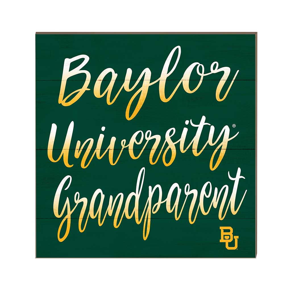 10x10 Team Grandparents Sign Baylor Bears