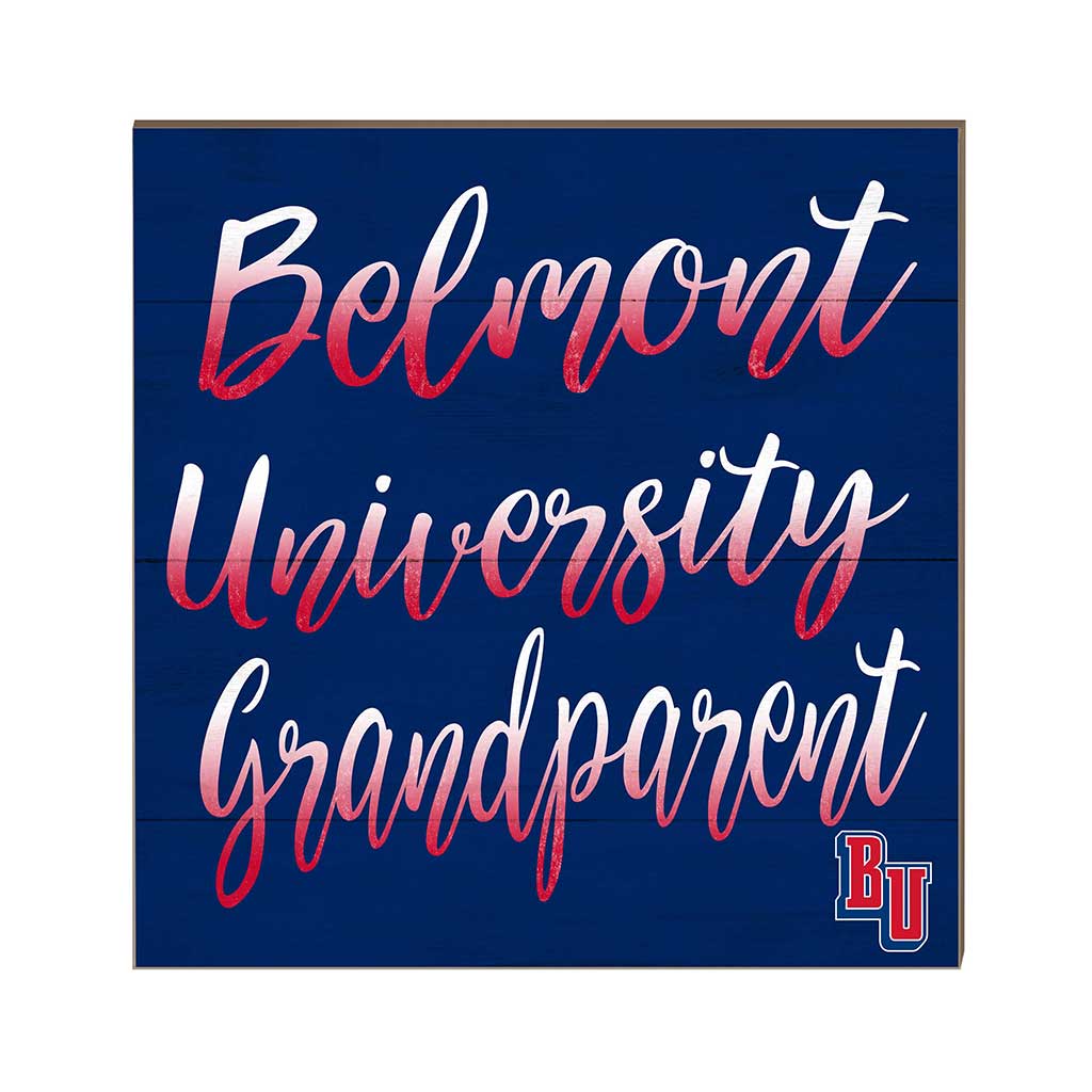 10x10 Team Grandparents Sign Belmont Bruins