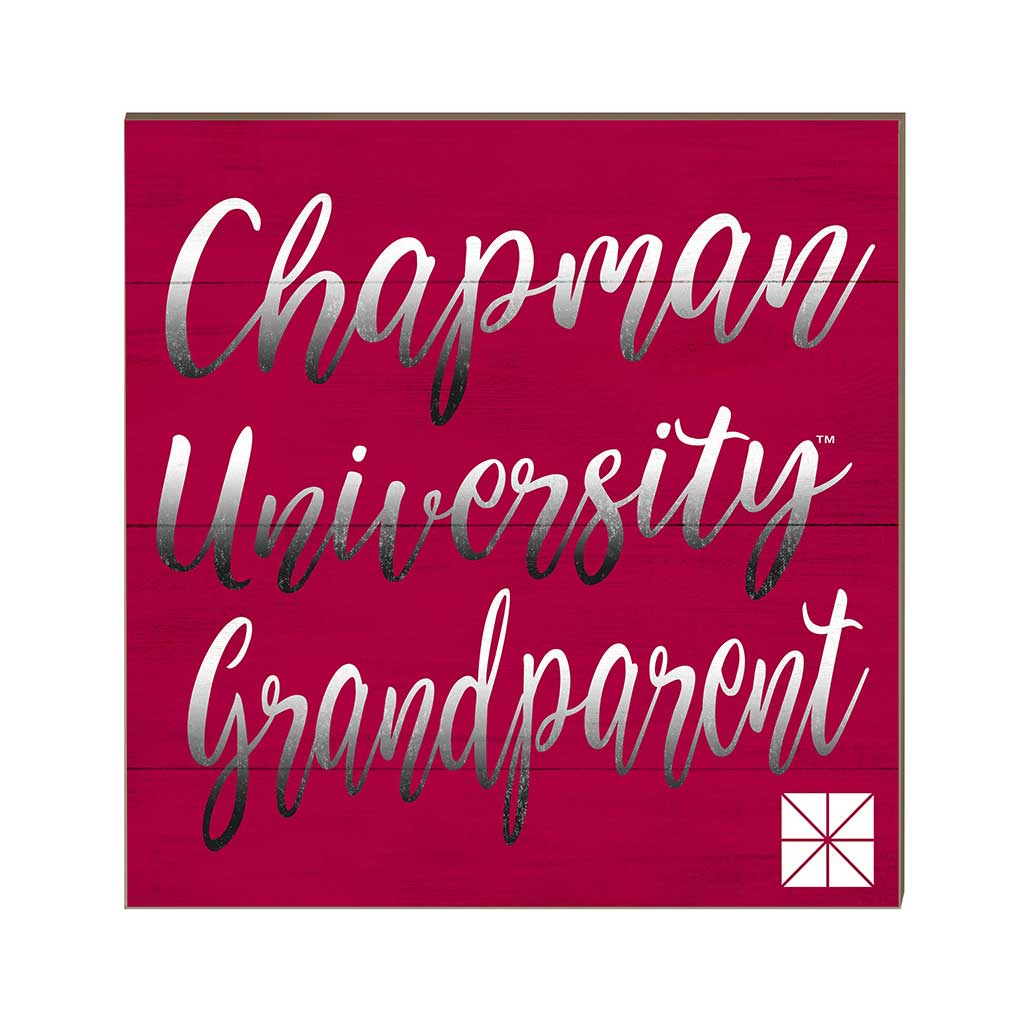 10x10 Team Grandparents Sign Chapman University Panthers