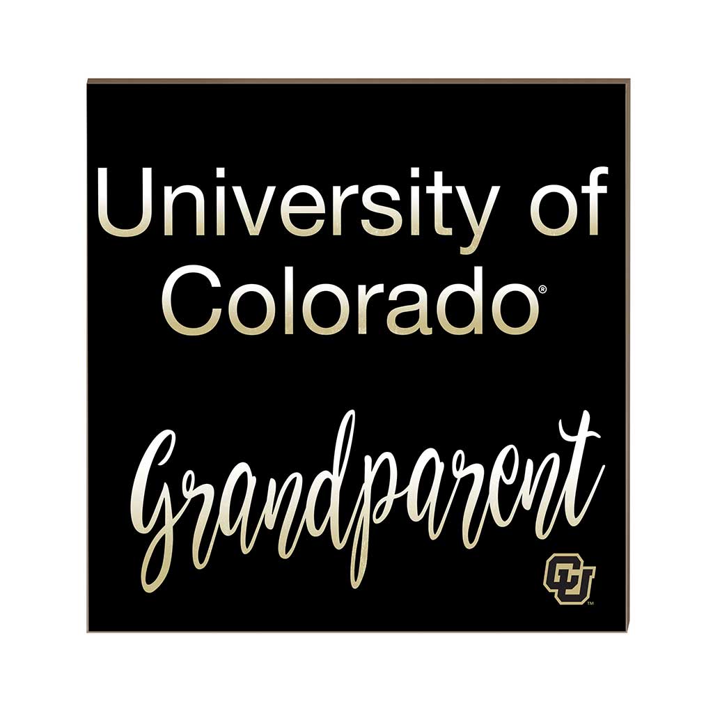 10x10 Team Grandparents Sign Colorado (Boulder) Buffaloes