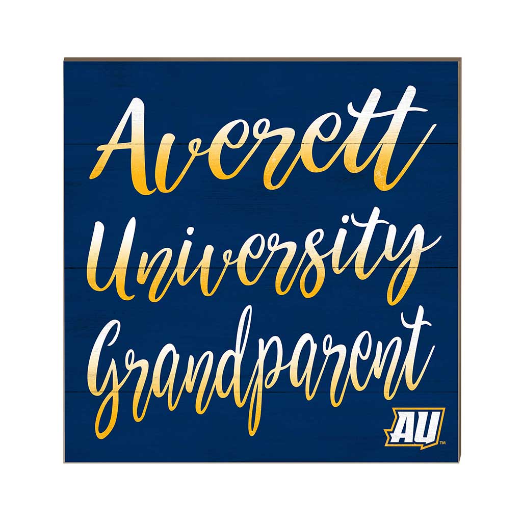10x10 Team Grandparents Sign Averett University Cougars