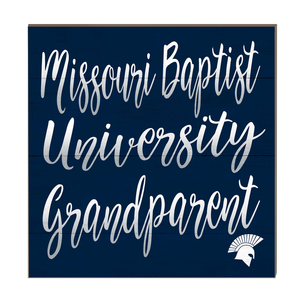 10x10 Team Grandparents Sign Missouri Baptist Spartans