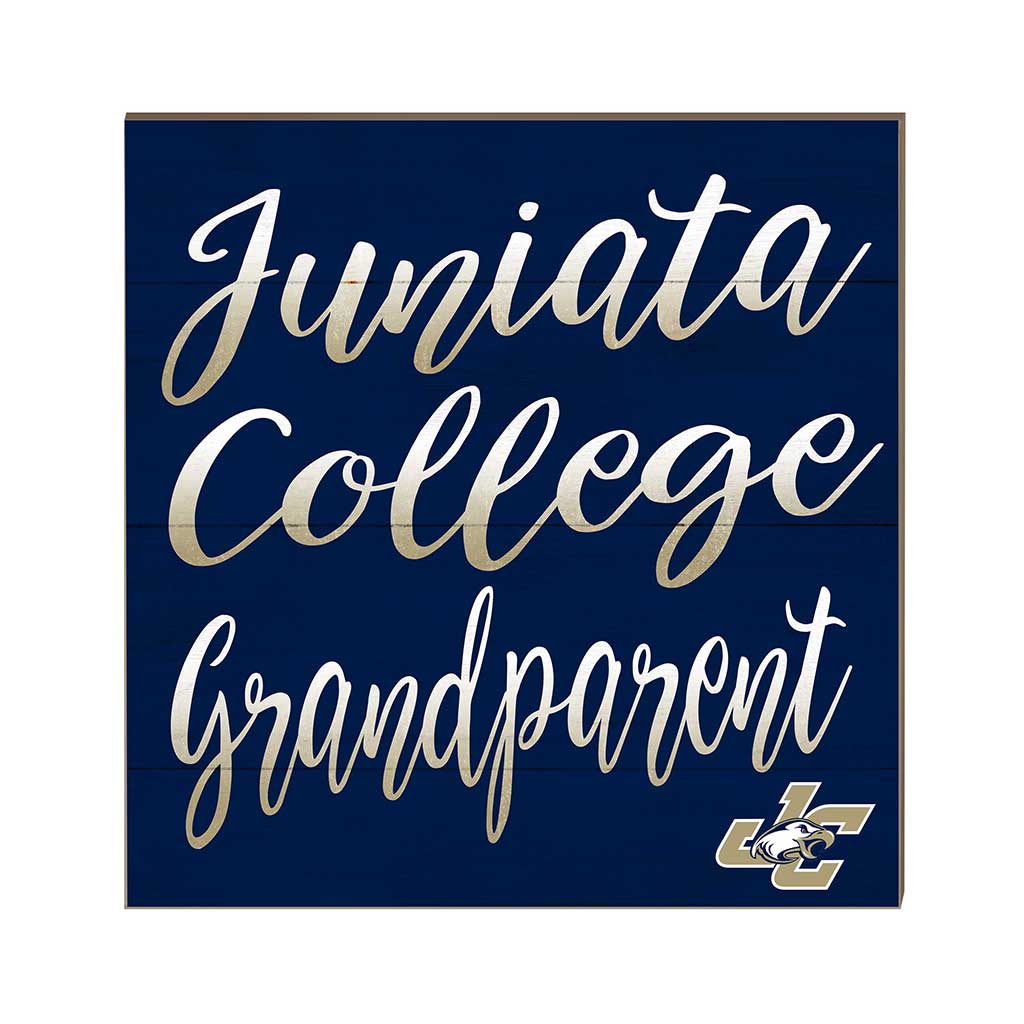 10x10 Team Grandparents Sign Juniata College Eagles
