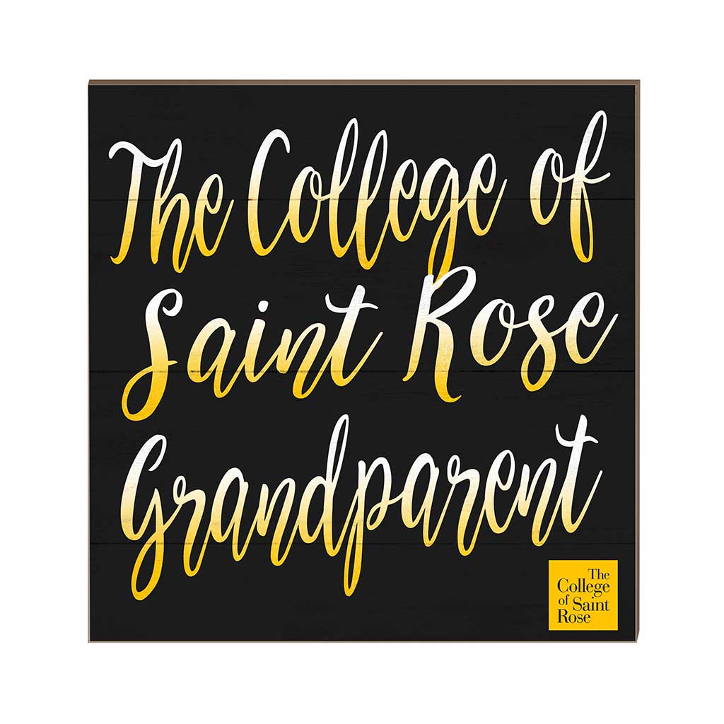 10x10 Team Grandparents Sign The College of Saint Rose Golden Knights