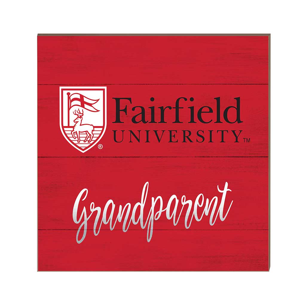 10x10 Team Grandparents Sign Fairfield Stags