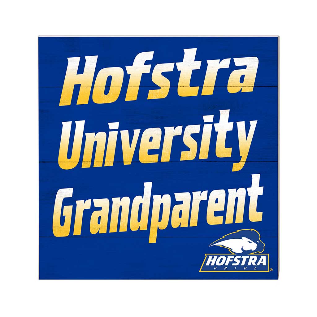 10x10 Team Grandparents Sign Hofstra Pride